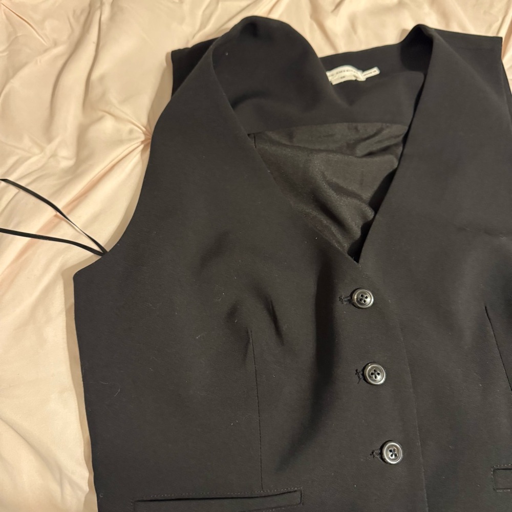 LOWEST PRICE ✨ Good American Suited Black Vest - Picture 8 of 10